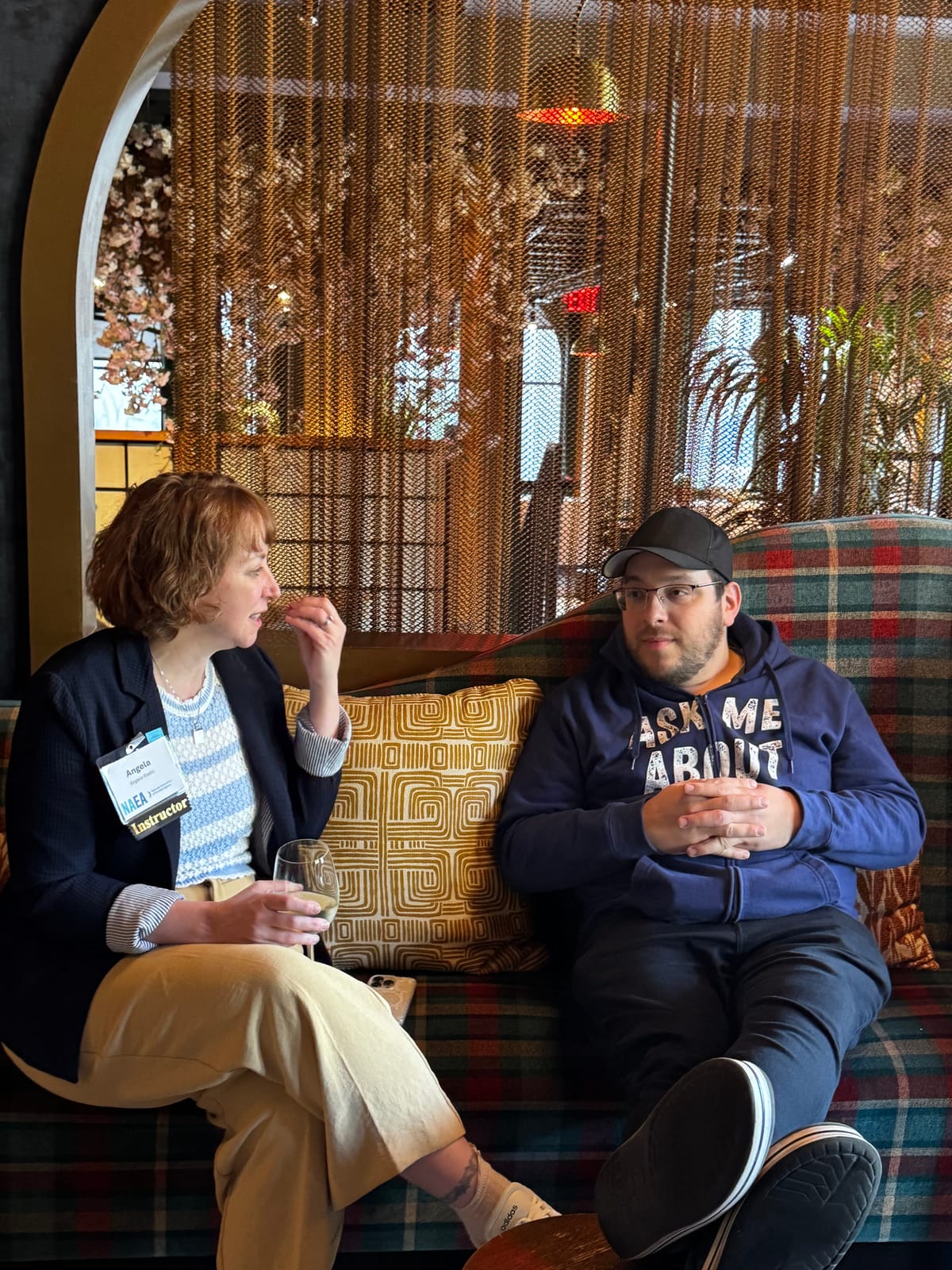 Yehuda in conversation with Angela Radic