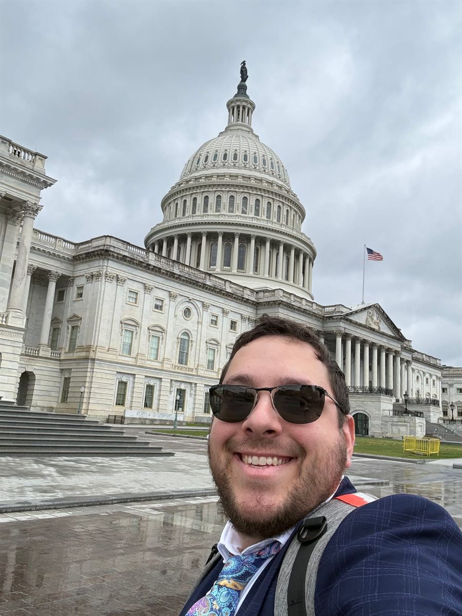 Yehuda at the U.S. Capitol