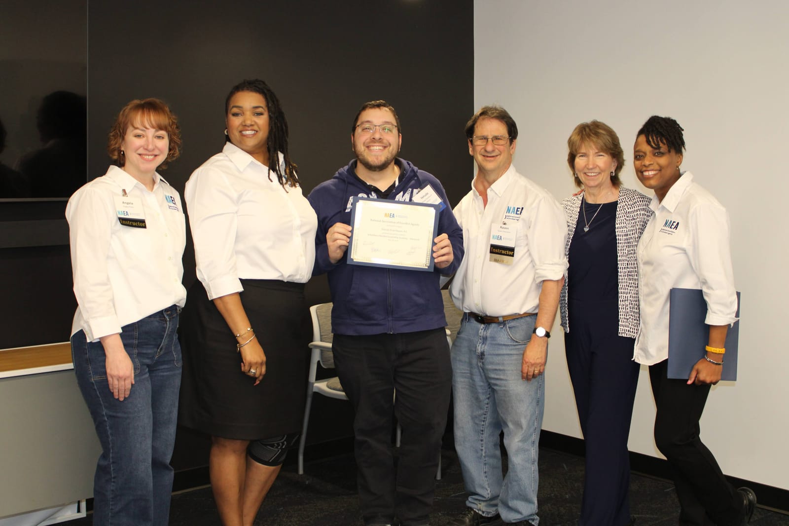 Yehuda at his SSLA Advanced Track graduation